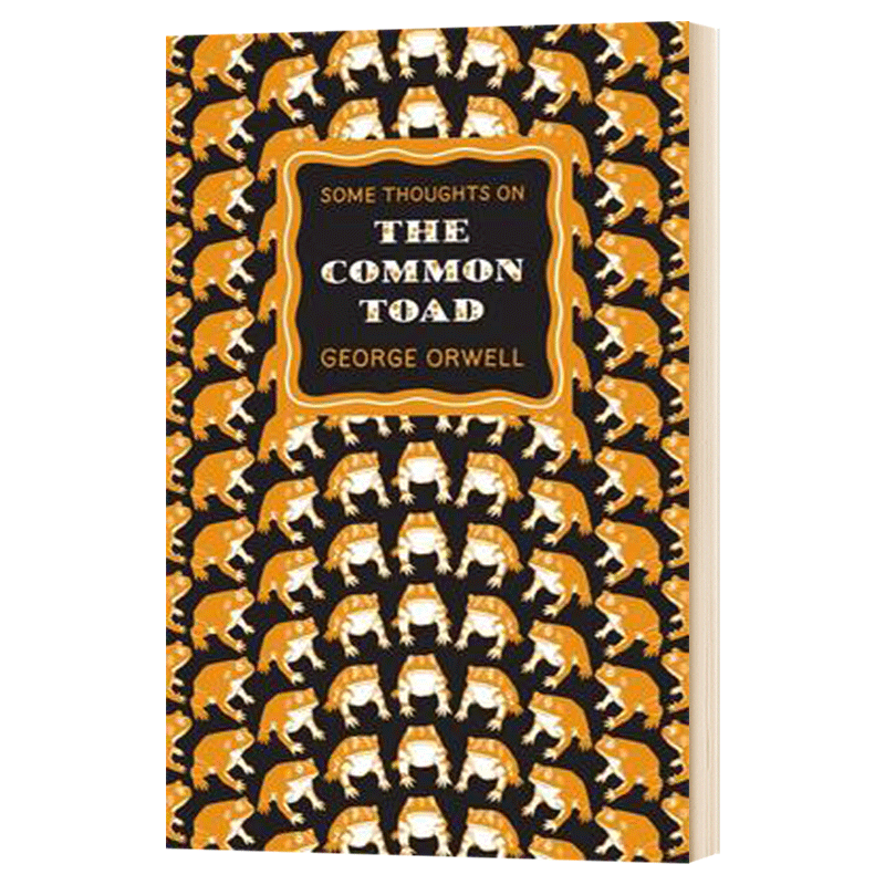 关于普通蟾蜍的一些想法 英文原版 Some Thoughts on the Common Toad 乔治奥威尔 英文版进口原版英语书籍 - 图0