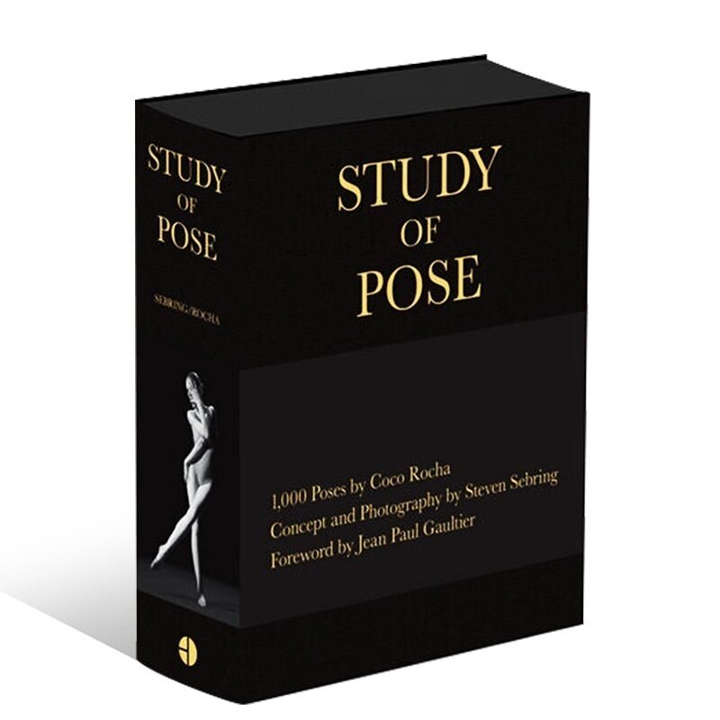 Study of Pose 1000 Poses 英文原版艺术书籍 一千种姿势 Coco Rocha 精装进口英语摄影书 拍照姿势可可罗查的1000个姿势 英文版