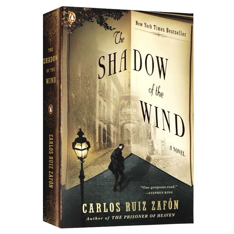 The Shadow of the Wind 英文原版小说 风之影 一座城市的美丽与哀愁 英文版Penguin 企鹅经典 - 图1