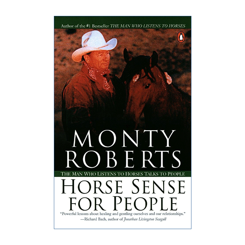 英文原版 Horse Sense for People 人的常识 从马身上学习社交技巧 人际关系 听马说话的人作者Monty Roberts 英文版 进口英语原版