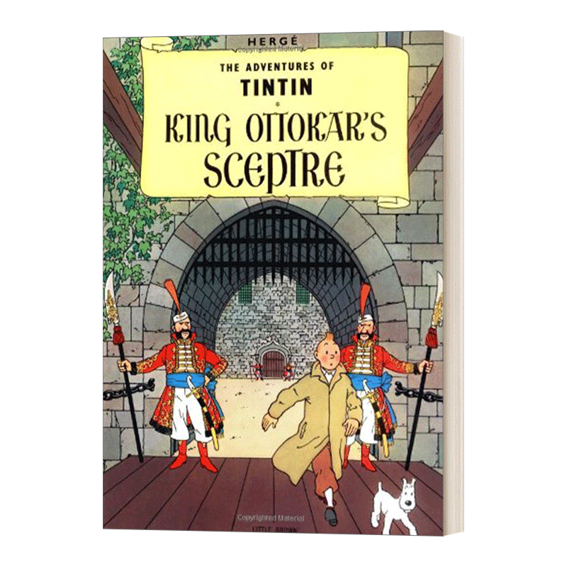 英文原版 King Ottokar's Sceptre丁丁历险记奥托卡王的权杖英文版进口英语原版书籍-图0