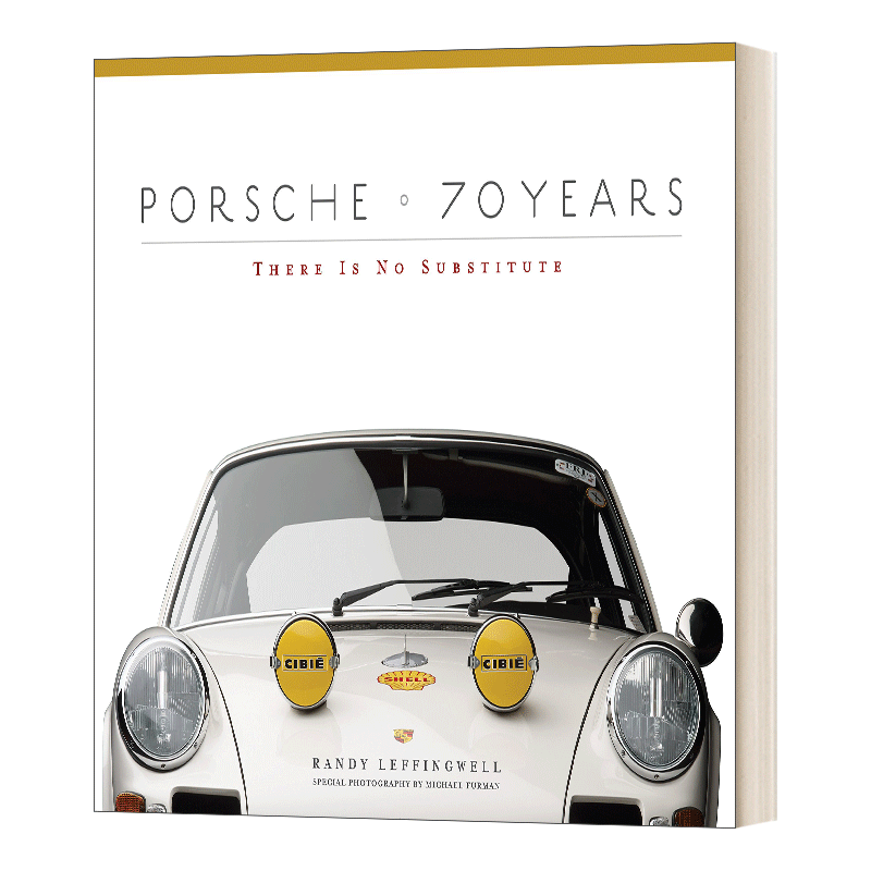 英文原版 Porsche 70 Years There Is No Substitute 保时捷 70 年 无可替代 精装 英文版 进口英语原版书籍