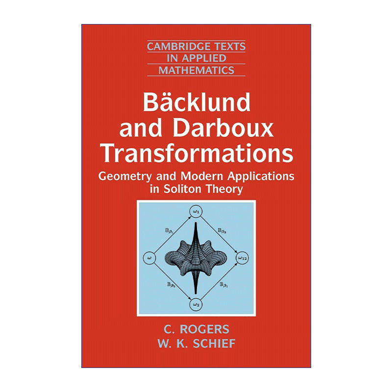 英文原版 Backlund and Darboux Transformations B?cklund变换和Darboux变换 几何与孤立子理论中的应用 英文版 进口英语原版书 - 图0