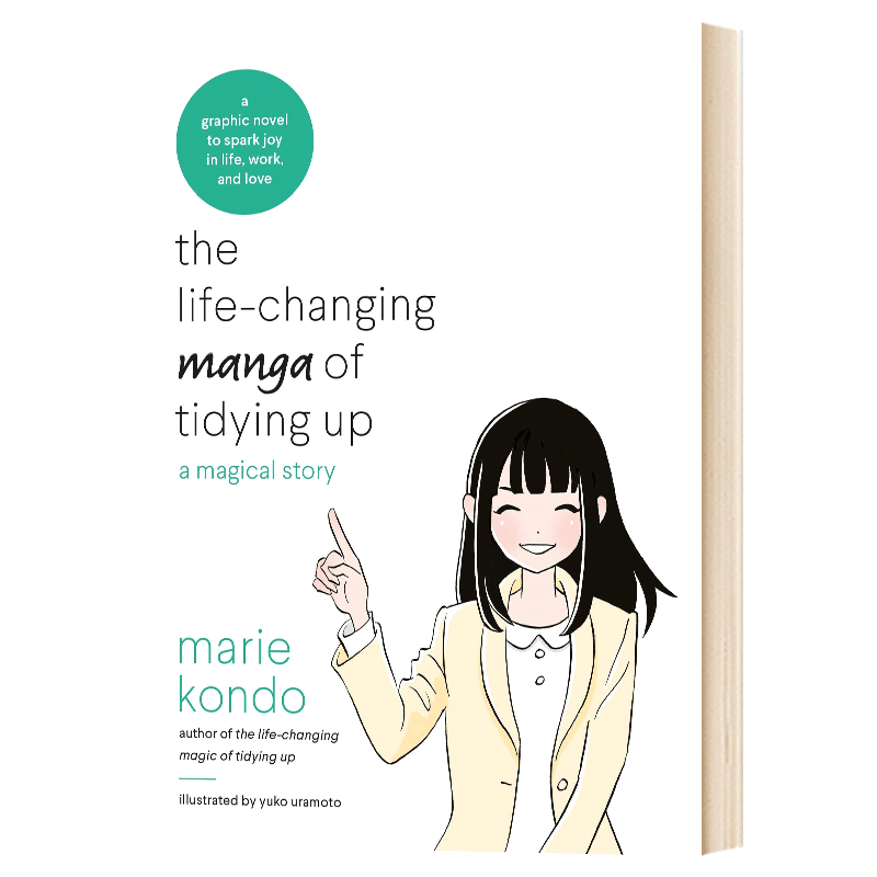 怦然心动的人生整理魔法术漫画版英文原版 The Life-Changing Manga of Tidying Up生活小窍门英文版进口英语书籍-图0