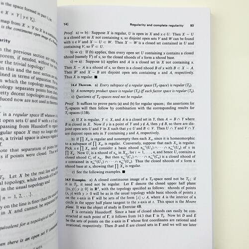 英文原版 General Topology 一般拓扑学 英文版 进口英语原版书籍 - 图2
