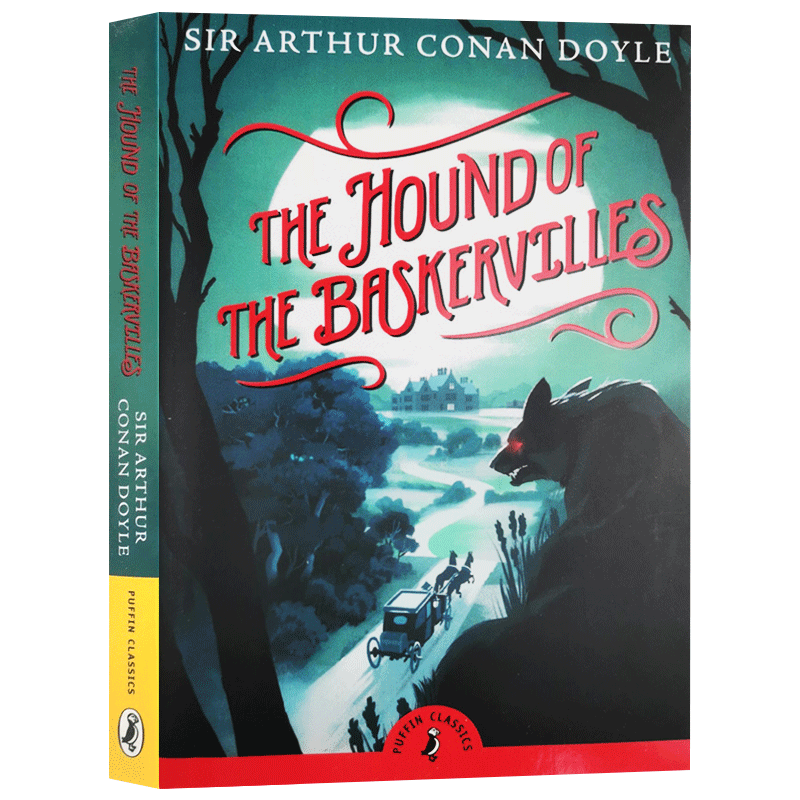 The Hound of the Baskervilles 英文原版小说书 巴斯克维尔的猎犬 福尔摩斯 英国侦探小说之父 柯南道尔Conan Doyle 进口英语书籍 - 图3