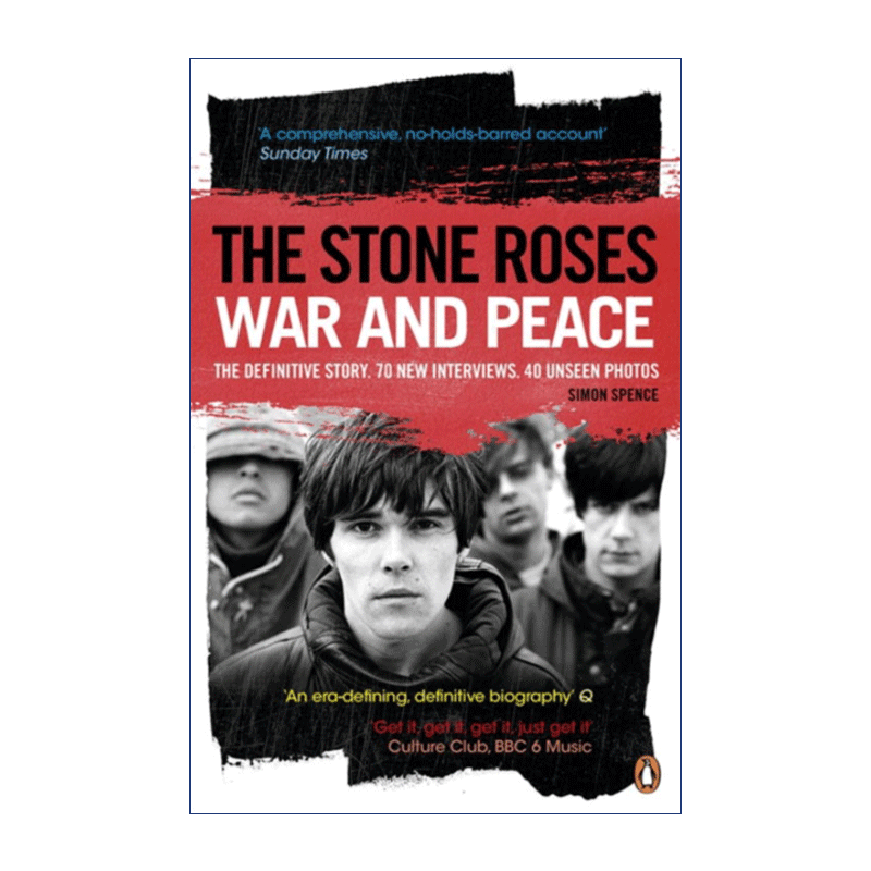 英文原版 The Stone Roses 石玫瑰乐队传记 兴衰背后的战争与和平 英文版 进口英语原版书籍