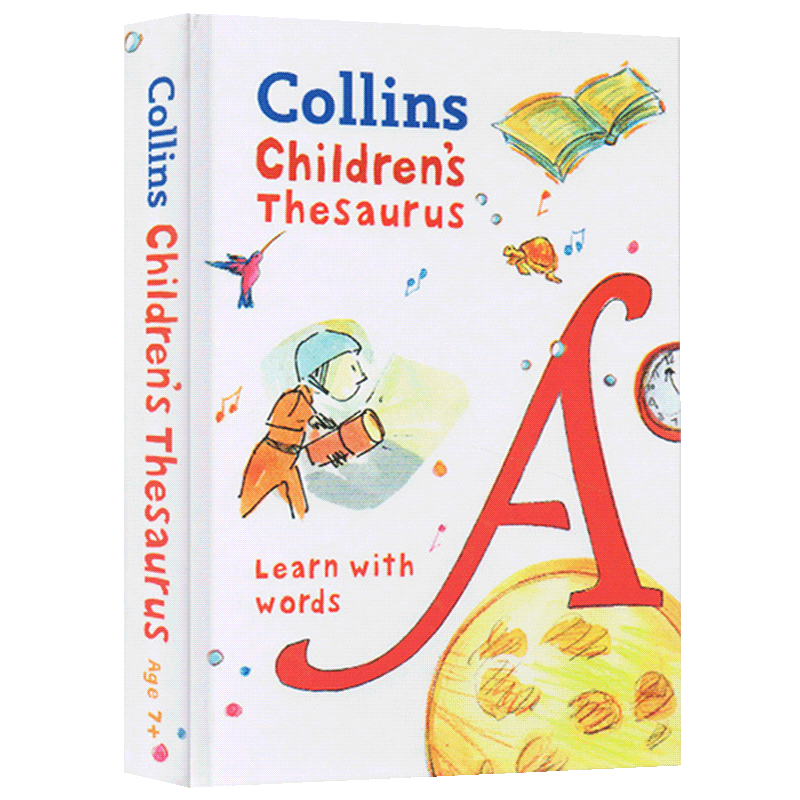 柯林斯儿童小学同义词英语词典英文原版学习工具书 Collins Children’s Thesaurus Learn with words