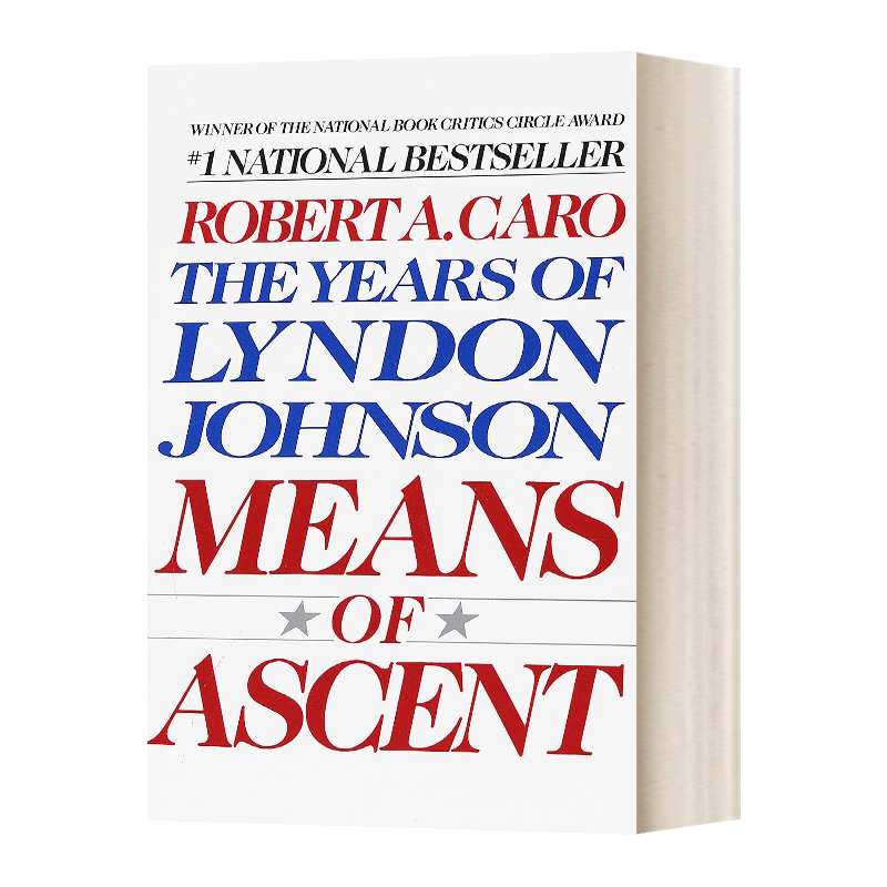 英文原版 Means of Ascent The Years of Lyndon Johnson II 林登·约翰逊传2 美剧纸牌屋原型 英文版 进口英语原版书籍 - 图0