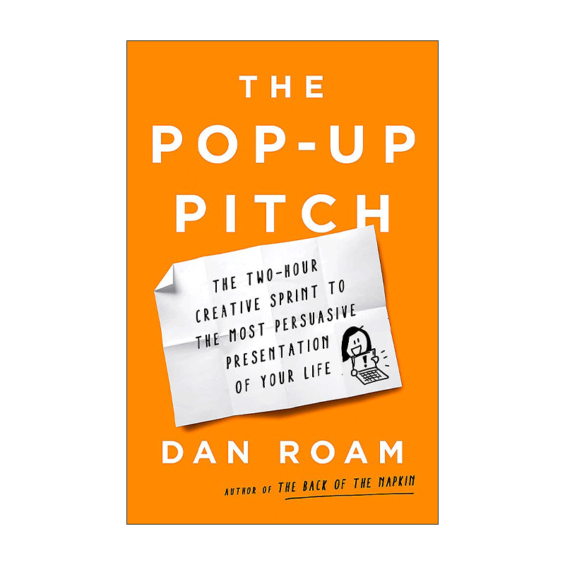 英文原版 The Pop-up Pitch 快速演讲 2小时10页纸搞定所有演讲 精装 英文版 进口英语原版书籍