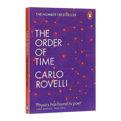 The Order of Time 英文原版 时间的秩序 物理学家卡洛罗韦利 Carlo Rovelli 英文版 原版英语书籍 - 图0