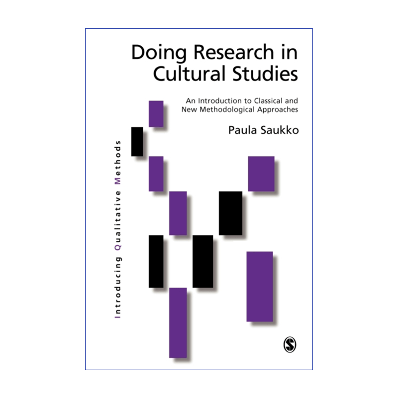 英文原版 Doing Research in Cultural Studies 在文化研究中做研究 古典与现代方法论的介绍 英文版 进口英语原版书籍
