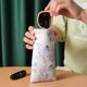 Automatic closing makeup bag glasses storage bag open and close coin wallet card bag lipstick storage bag shrapnel storage bag