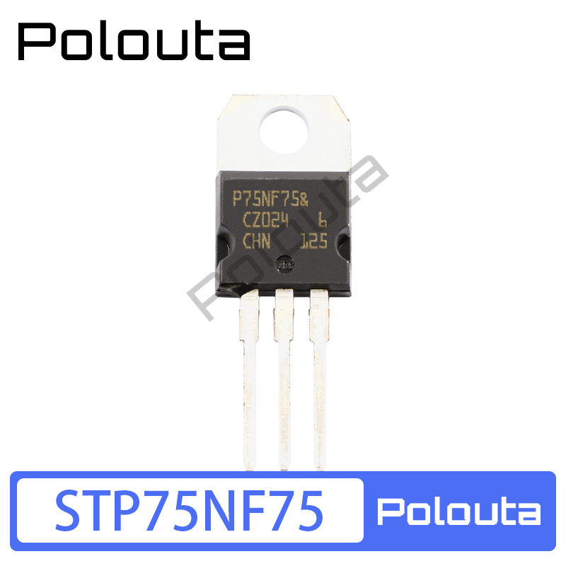 STP75NF75 P75NF75 TO-220 N沟道电动机控制器MOS管 Polouta-图2