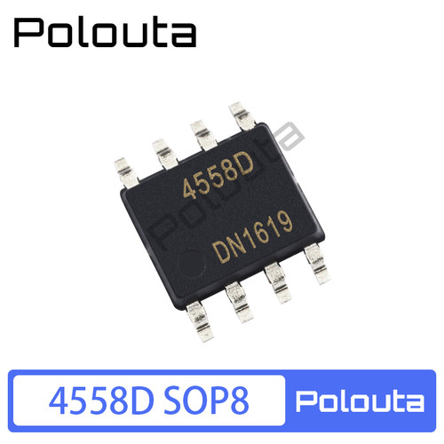 10个 NJM4558D JRC4558D 4558D DIP8 SOP8 直插 贴片 运算放大器 - 图2