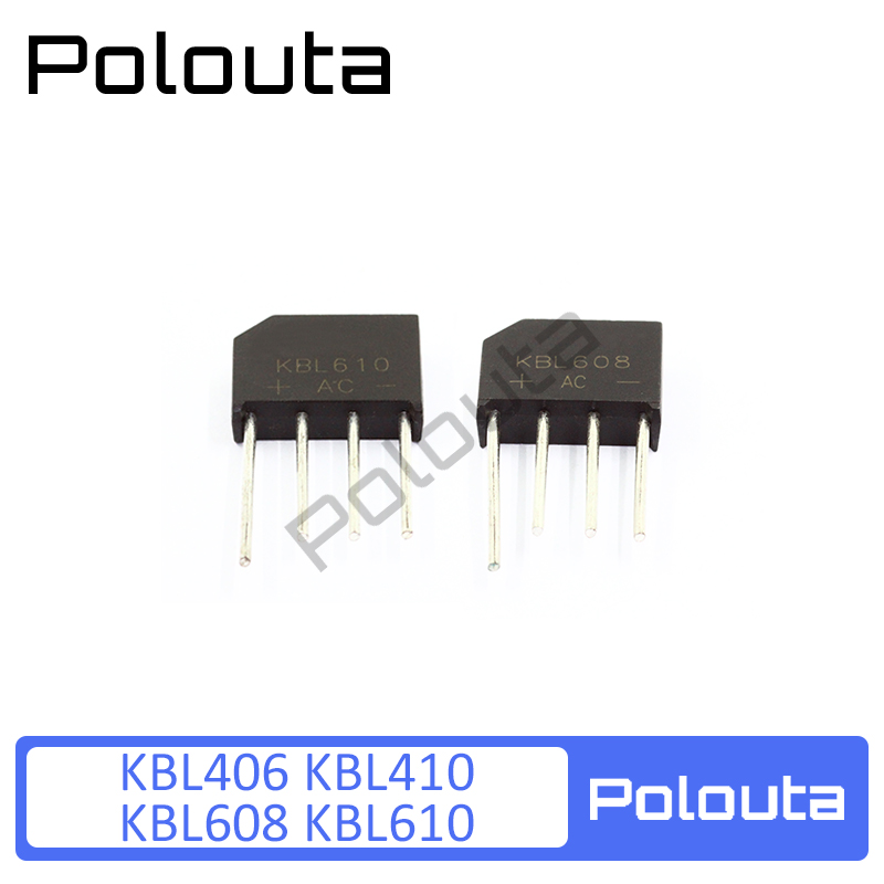 KBL610 KBL406 KBL410 KBL608 桥堆 整流桥 扁桥 全桥  Polouta - 图3