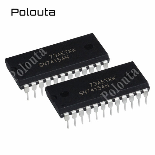 SN74154N SN74154 74154 DIP-24 4线到16线解码器/解复用器直插宽 - 图0