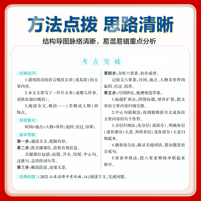 2024新版5.3语文 七年级现代文阅读+古诗文阅读 初中7年级上册下册通用语文阅读专项突破训练综合练习辅导初一53曲一线 - 图1