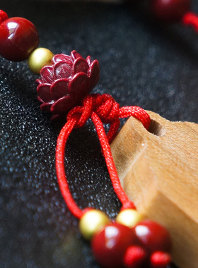 桃木无事牌挂件吊坠刻字diy定制