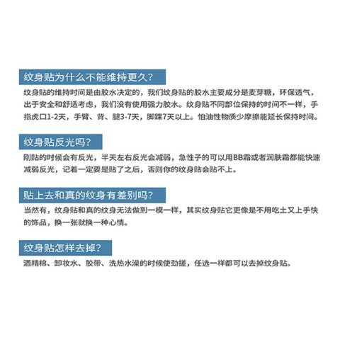 最后生还者2/美国末日2艾莉纹身贴防水手臂花臂纹身贴游戏道具COS - 图2