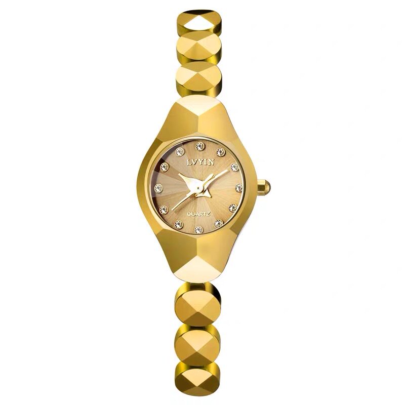 陶瓷女士简约气质潮流防水风石英表 绿茵日晷国产腕表