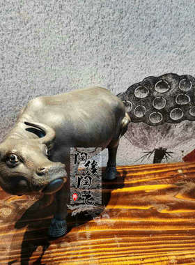 吉祥陶瓷石湾公仔电视柜工艺品