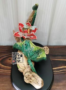 桌面贾陶院陶瓷非遗中式