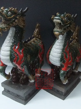 陶瓷石湾公仔招财工艺品