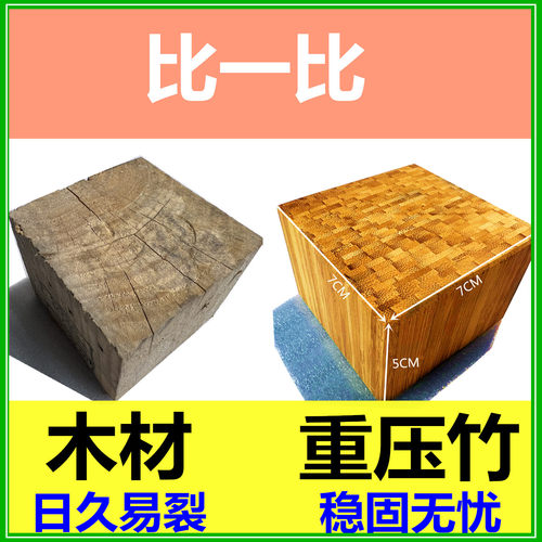 柜脚垫高家具增高脚垫沙发茶几实木增高木块床脚桌腿冰柜增高木垫 - 图0