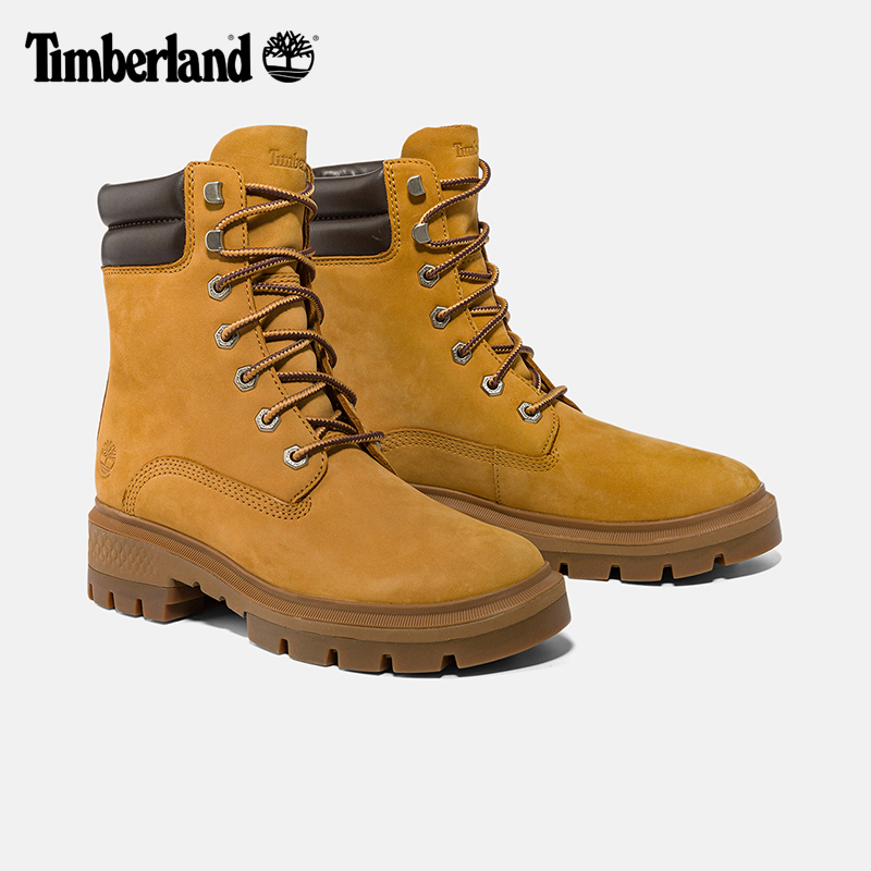 Timberland添柏岚官方女鞋黄靴户外徒步休闲高帮防水偏大|A5N9S - 图2