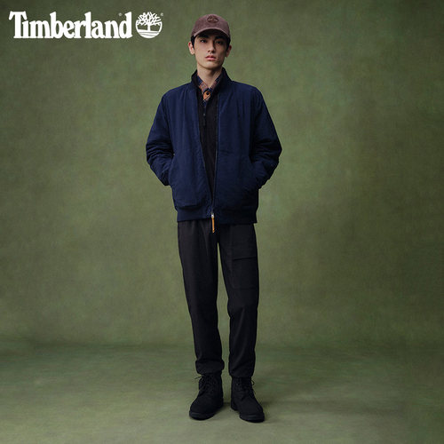Timberland添柏岚官方男装束脚裤户外防泼水宽松大码锥形|A6M59 - 图0