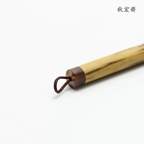 Qiuhongzhai ручной волосатой ручки ручной работы, черная наложница Хунана, имитирующая сценарий новичка говяжьего рога Сякай
