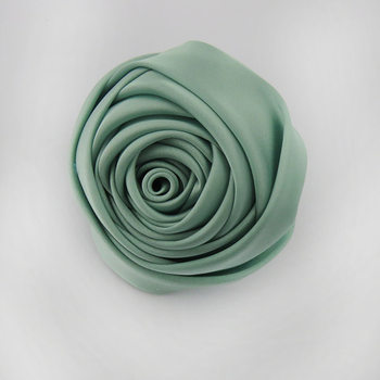 ແບບເກົາຫຼີ corsage brooch ເຄື່ອງປະດັບ handmade satin fabric rose flower roll flower bag flower pin two with real flowers