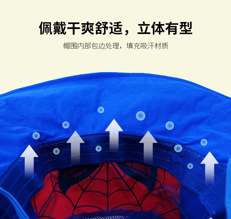 韩国winghouse儿童帽子夏渔夫帽宝宝遮阳帽女防晒大檐沙滩太阳帽,淘宝优惠券,粉丝福利购,淘宝优惠卷