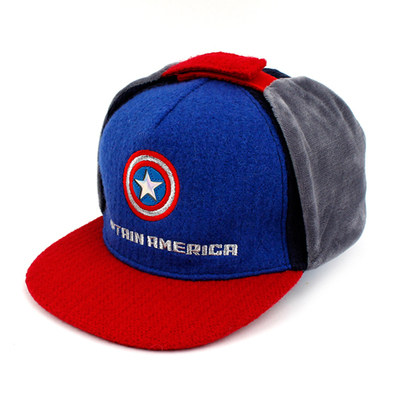 韩国winghouse儿童帽子男潮冬季女童宝宝加绒保暖护耳帽秋鸭舌帽,淘宝优惠券,粉丝福利购,淘宝优惠卷