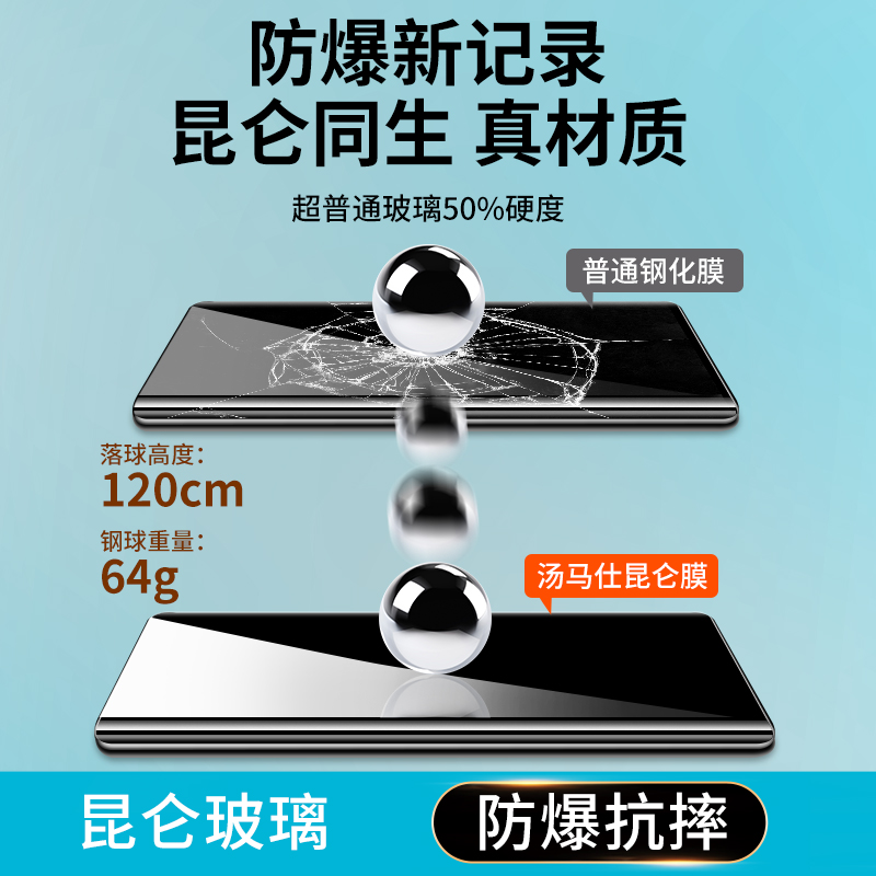 适用oppoA3pro钢化膜a2pro手机膜全屏覆盖oppo新款曲面贴膜保护por高清防指纹a1蓝光opop全包水凝opa防摔防爆-图0