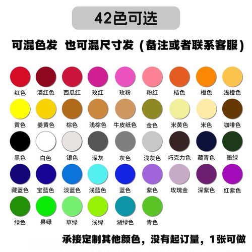彩色圆形不干胶标签4mm圆点标签贴纸圆形标签纸彩虹贴物品颜色分类贴纸光面铜版纸定制印刷logo图案封口贴纸 - 图2