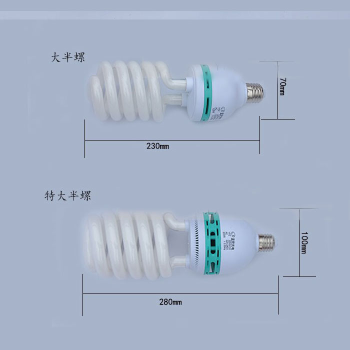 蓝欣大功率节能灯泡螺旋45w65W85w105w125W150W200瓦仓库厂房家用 - 图3