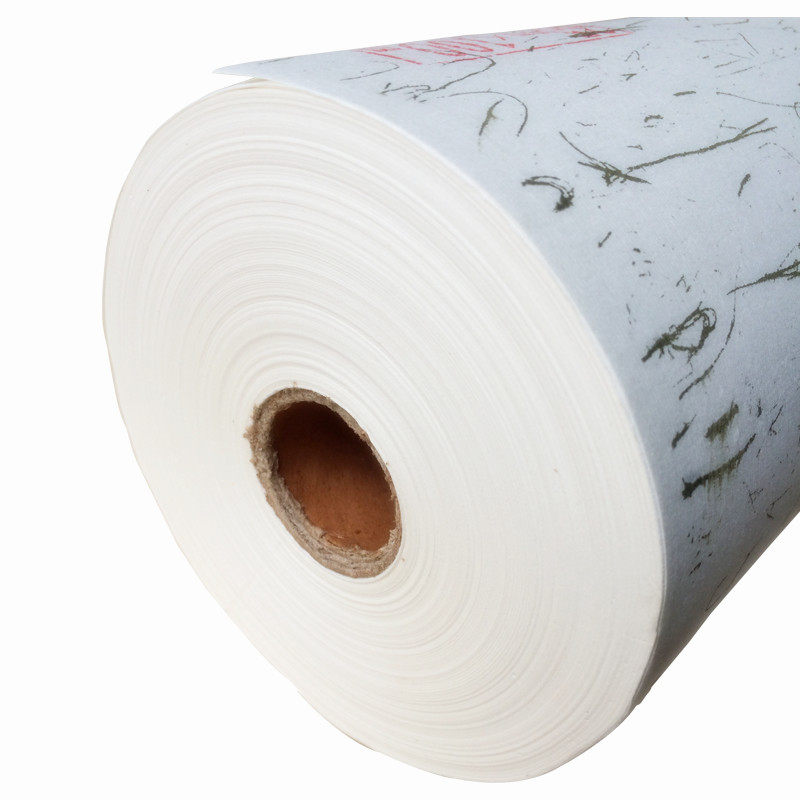 加厚宣纸35/50/70/1M*100M加厚檀皮白色生宣百米水墨书画长卷包邮,淘宝优惠券,粉丝福利购,淘宝优惠卷