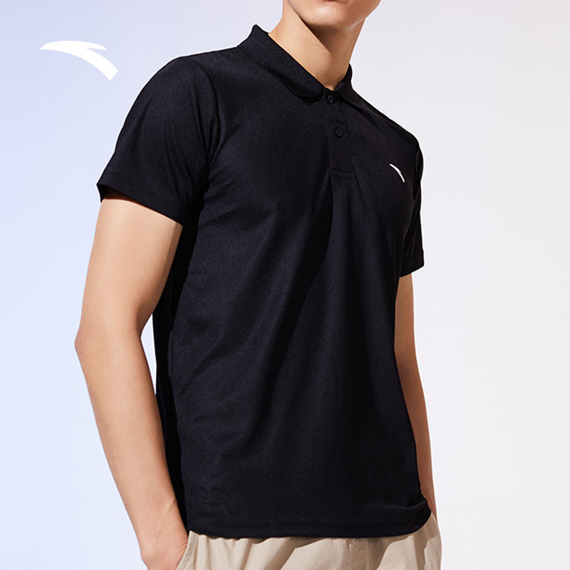 安踏官网男装2020夏季新款潮polo衫 anta安踏安鸿运动T恤