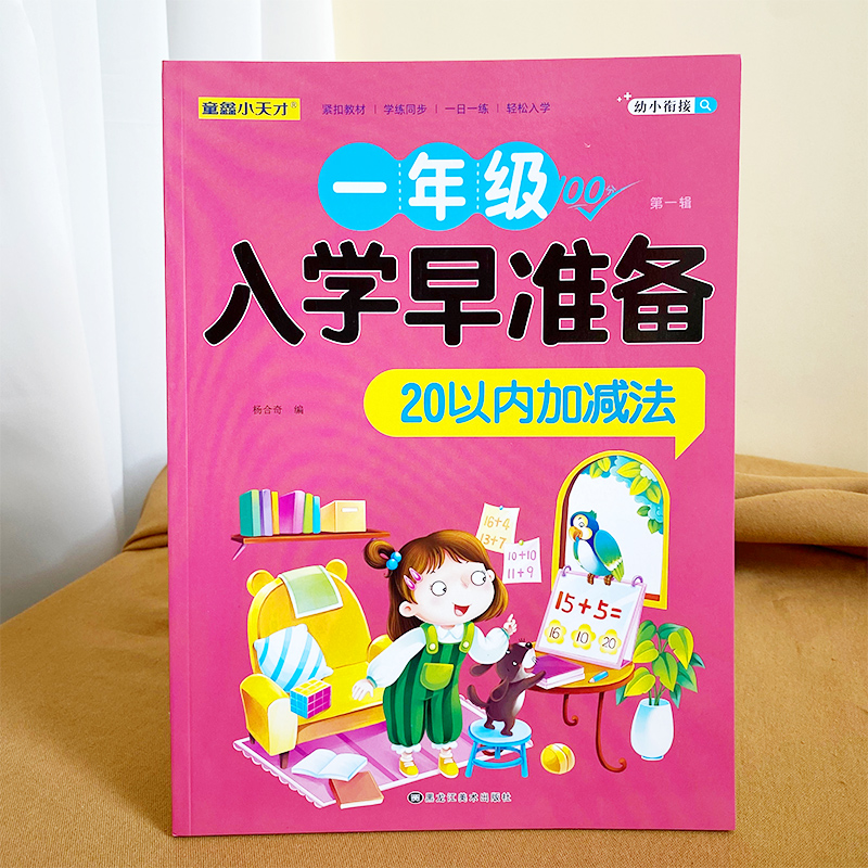 20以内的加减法一年级入学早准备幼小衔接幼儿园大班练习册学前班数学练习题一日一练-图3