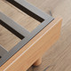 Solid wood pull-out sofa bed small apartment push-out multi-function dual-purpose sofa bed single person tatami folding telescopic bed