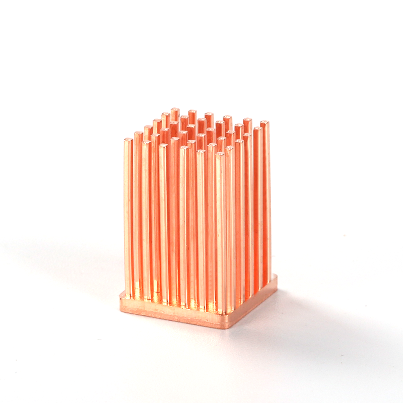 静音路由器针柱服务器芯片全纯铜散热片diy小型被动铜散热器定制,淘宝优惠券,粉丝福利购,淘宝优惠卷