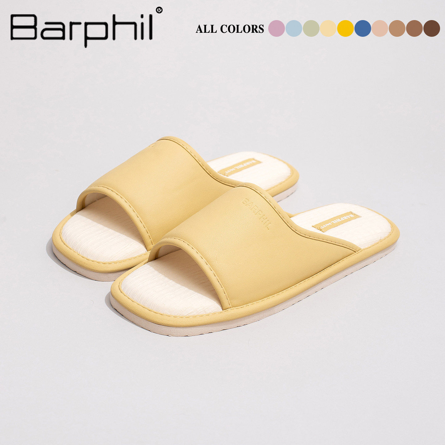 Barphil拖鞋女室内家居2026春夏新款防滑吸汗透气休闲一字拖情侣,淘宝优惠券,粉丝福利购,淘宝优惠卷