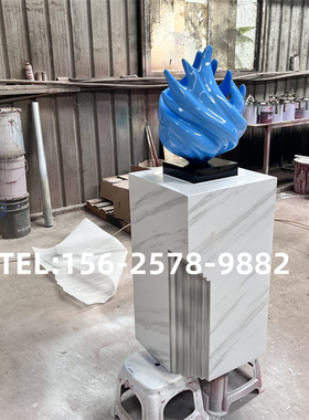 玻璃钢抽象雕塑仿真手形定制