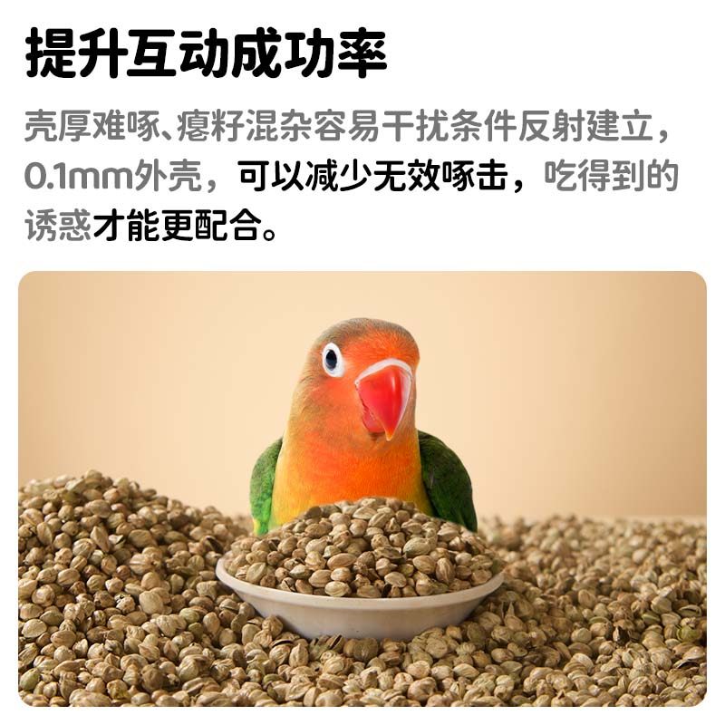 yee鹦鹉零食纸壳薄皮火麻子牡丹玄凤小太阳互动奖励训鸟磨喙用品,淘宝优惠券,粉丝福利购,淘宝优惠卷