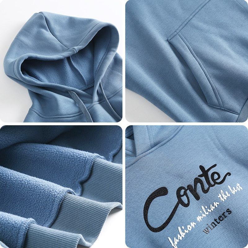 连帽2020秋冬新款韩版宽松中年卫衣 柳晶服饰卫衣/绒衫