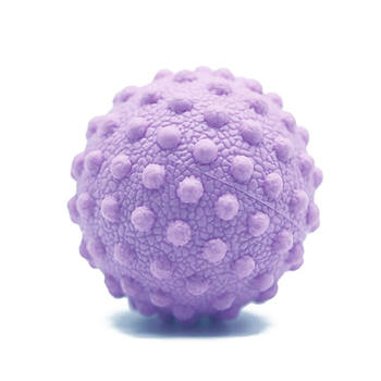 Plantar fascia ball massage ball back transmembrane ball muscle relaxation peanut ball ເສັ້ນຜ່າສູນກາງ 5cm silicone [ສີບົວຫນຶ່ງ