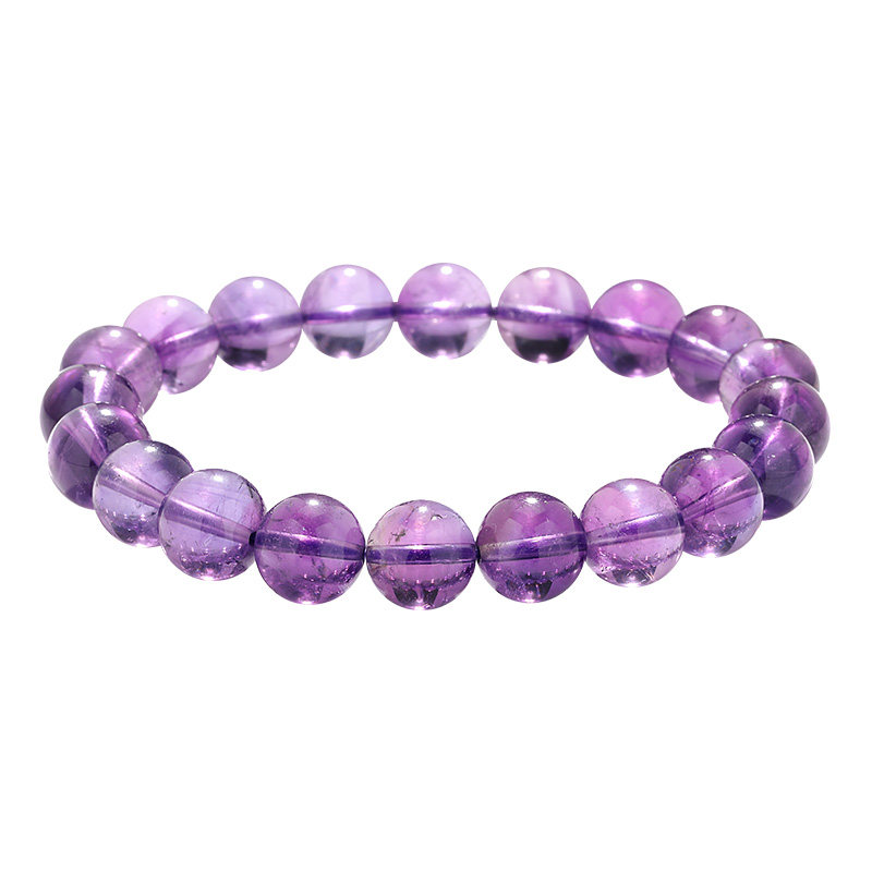 紫水晶手串女天然正品转运珠配手链 雅亿珠宝手链