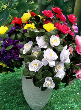杜鹃花假花工程造景道具婚庆园林